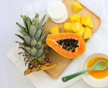 Ananas (inclusiv infuzie de ananas), ca un instrument puternic pentru pierderea în greutate deosebit de ananas