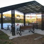 Gazebo privind tipurile de apă și caracteristicile de construcție, Nasha besedka