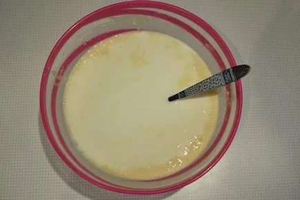 Gyors Air élesztő palacsinta tej - lépésről lépésre recept fotók