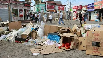 Küzdelem stihiyschikami Szimferopol tucat protokollok és törmelék mázsa, RIA Krím