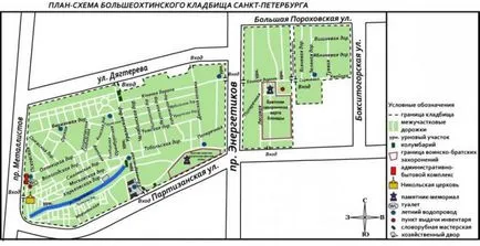 Bolsheokhtinsky Cemetery (Budapest), címe és megközelítés