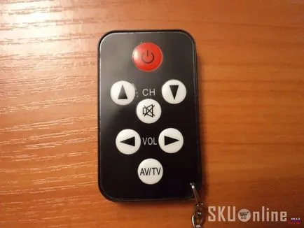 Kulcstartó - mini távirányító a TV
