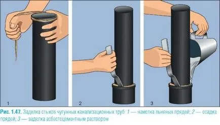 Какво трябва да направя, ако тръбата се влива в банята или тоалетната канализационен колектор, Инструкции за инсталация за неговото