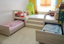Copii 2 fete de design camera pentru toate varstele, mobilier, interior, pat