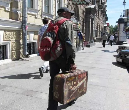 Descărcarea de gestiune valiza deoarece Uniunea Sovietică, văzut pe străzile din timpul nostru