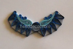 Dragon - Újévi dekoráció Quilling technika - Kaleidoszkóp dekoráció