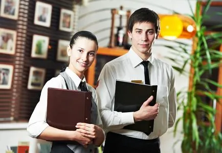 Длъжностна характеристика сервитьор ресторант (CAFE) задължения