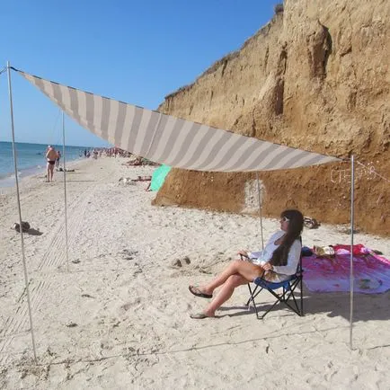 Beach összecsukható nap lombkorona