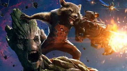 Raccoon Rocket - una dintre cele mai tari benzi desenate de caractere Marvel