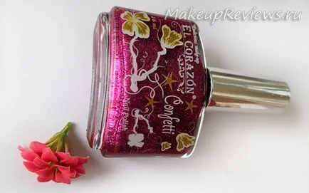 El Corazon confetti unghii delicioase poloneză - comentarii de produse cosmetice