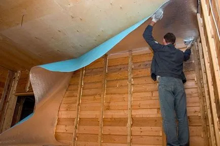 Фолио баня правилния избор на материали и инструкции за инсталиране по стените и тавана
