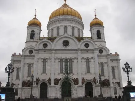 A fő templom az ország - a Megváltó Krisztus-székesegyház Moszkva