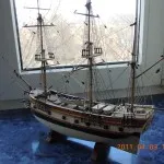 Istoria modelelor nave care navighează