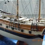 Istoria modelelor nave care navighează