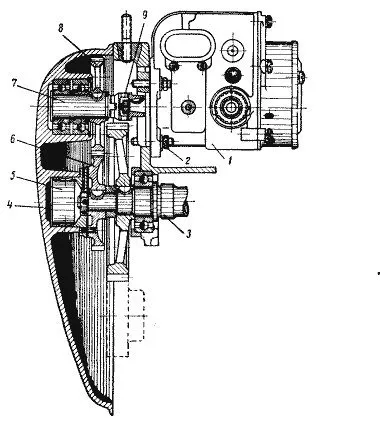 K750 motor magneto