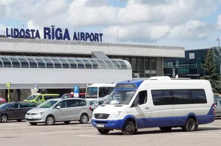 Cum se ajunge acolo de la aeroportul din Riga spre oraș