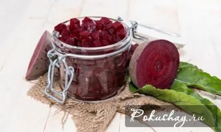 Ca sfecla conserve pentru iarna - fotografie rețete conservare - site-ul de produse alimentare variate și delicioase