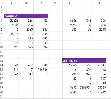 Hogyan nyomtatni, nem összefüggő tartományok Excel táblázatkezelő ugyanazon az oldalon - trükkök és technikák a Microsoft