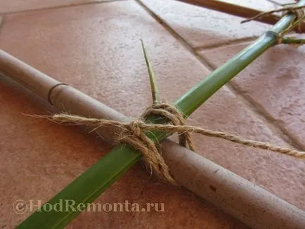 Как да си направим пергола от бамбук за увивни растения със собствените си ръце