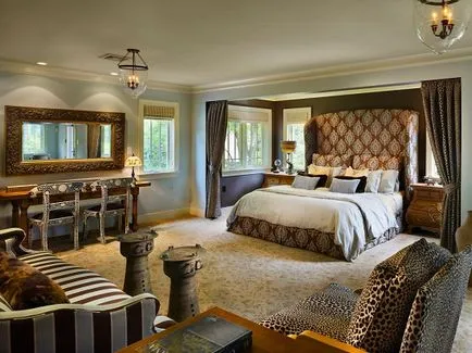 Снимка на спални в скандинавски стил, японски, страна, италиански, средиземноморски,