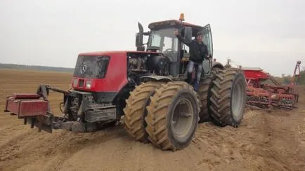 Am fost un tractor și o combină a devenit!