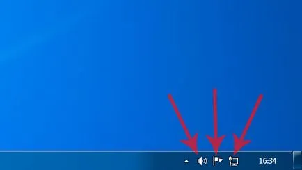 Cum de a recupera volumul de pe bara de activități, ceasul și rețeaua în Windows 7 - ajutor de calculator
