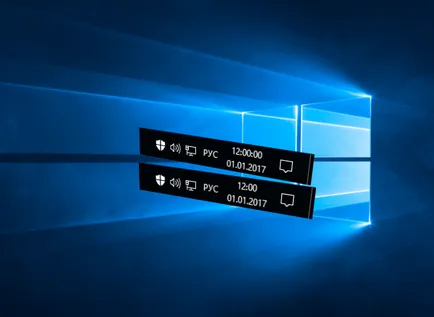Как да видите система часовник секунди в лентата на задачите в Windows 10