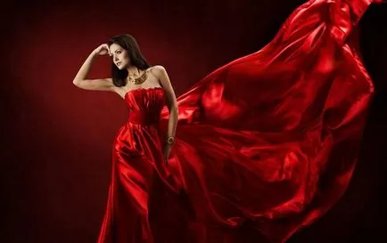 Miért álom egy piros ruha álom értelmezése, lásd, nő, lány, ruha, hosszú, feleségül,