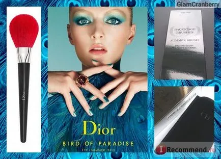 Perie pentru perie de vară fard de obraz Dior - «jugul roșu al dior fotografii“ recenzii ale clientilor