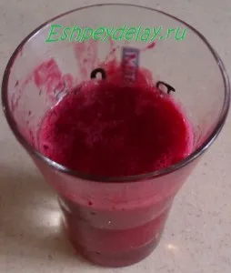 Cranberry mousse búzadara - recept fotókkal