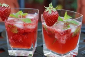 Mojito koktél - eper recept, és más lehetőségeket