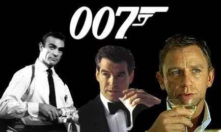 Cocktail-uri din filmele James Bond și romane, un pic