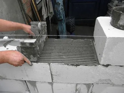 Kőműves beton blokkok segítségével saját készítésű eszközök gidproekt