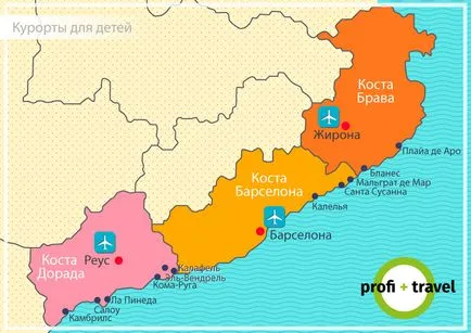 Costa Brava si Costa Dorada sunt investigate în regiunile din Catalonia