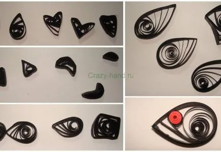 Quilling sárkány saját kezűleg