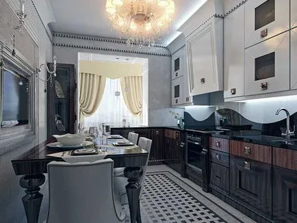 Bucătărie în stil Art Deco - viață de lux unic - kuhnyagid - kuhnyagid