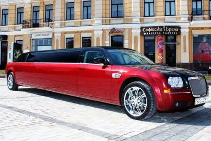 Limousine pentru o nunta - cum de a alege ceea ce este diferența