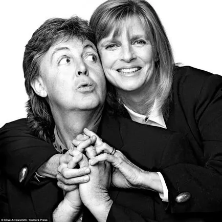 Linda Eastman Pol Makkartni és a szerelmi történet a legodaadóbb párok a világon a show business