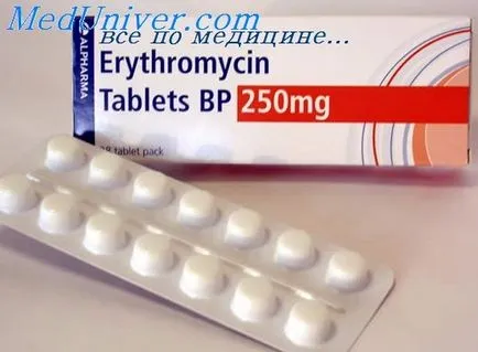 A makrolidok - Erythromycin