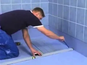 Vízszigetelés a fa padló a fürdőszobában, padlóburkolatok
