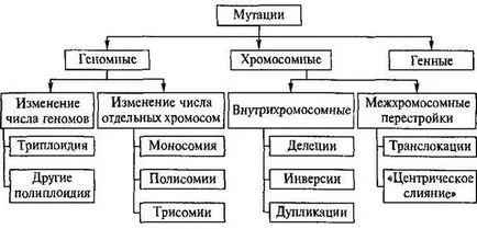 генни мутации