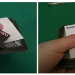 Materiale pentru etichetele de pe carduri care nu sunt ochi si echipamente vizibile care le însoțesc