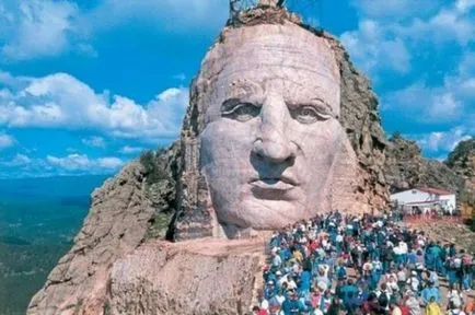 Crazy Horse Memorial - Memória indián főnök