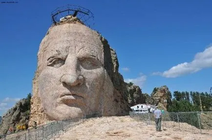 Crazy Horse Memorial - Memória indián főnök