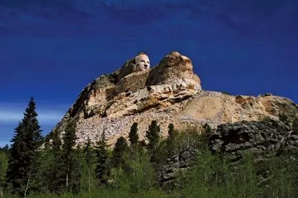 Crazy Horse Memorial - Memorie șef indian