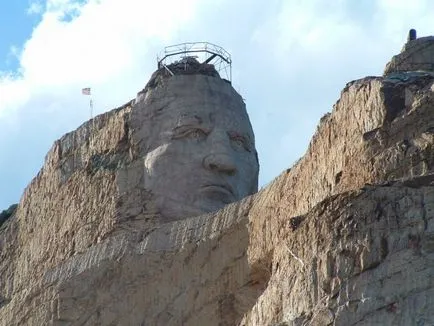 Crazy Horse Memorial - Memorie șef indian