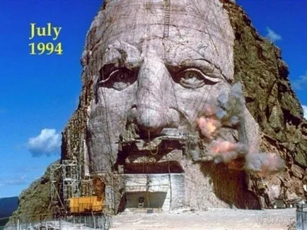 Crazy Horse Memorial - Memória indián főnök