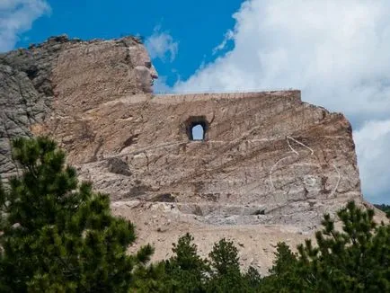 Crazy Horse Memorial - Memorie șef indian