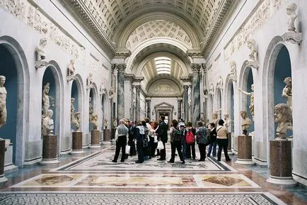 Vatikáni múzeum komplex kiállítás, címét, telefonszámát, nyitvatartási, a múzeum honlapján