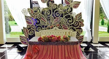 sala de nunta de decorare cu flori proaspete de la Moscova - magazin decor fleur artdan